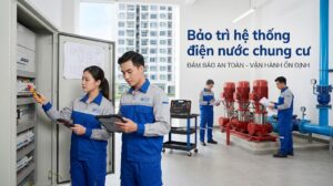 Bảo trì hệ thống điện nước chung cư khi nào là cần thiết?