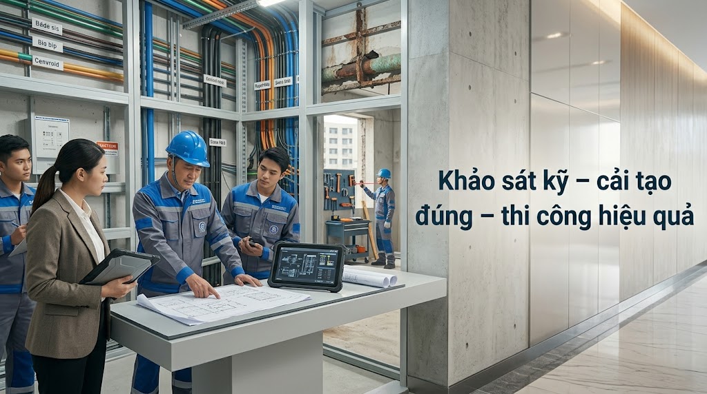 Cách cải tạo sửa chữa tòa nhà xuống cấp tránh tốn kém mà vẫn giữ giá trị công trình Cách cải tạo sửa chữa tòa nhà xuống cấp tránh tốn kém mà vẫn giữ giá trị công trình