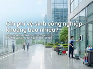chi phí vệ sinh công nghiệp