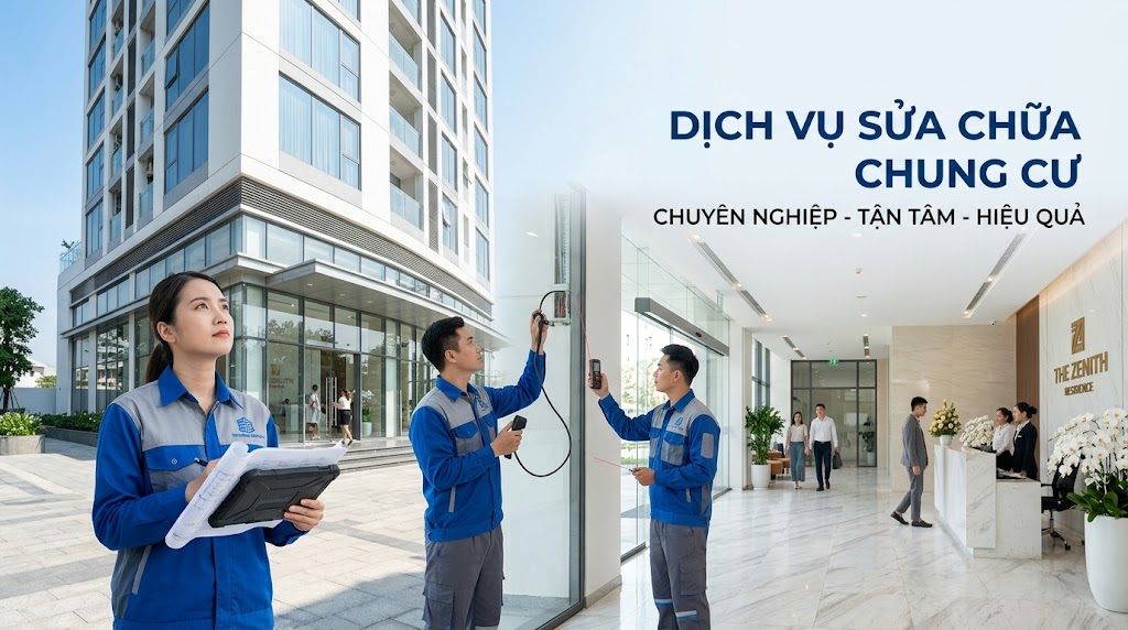 Dịch vụ sửa chữa chung cư uy tín, chuyên nghiệp cùng TTC Group
