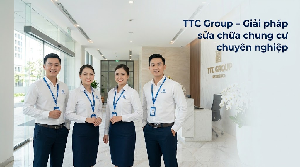Dịch vụ sửa chữa chung cư uy tín, chuyên nghiệp cùng TTC Group