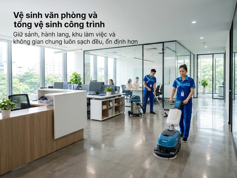 Dịch vụ vệ sinh công nghiệp HCM 
