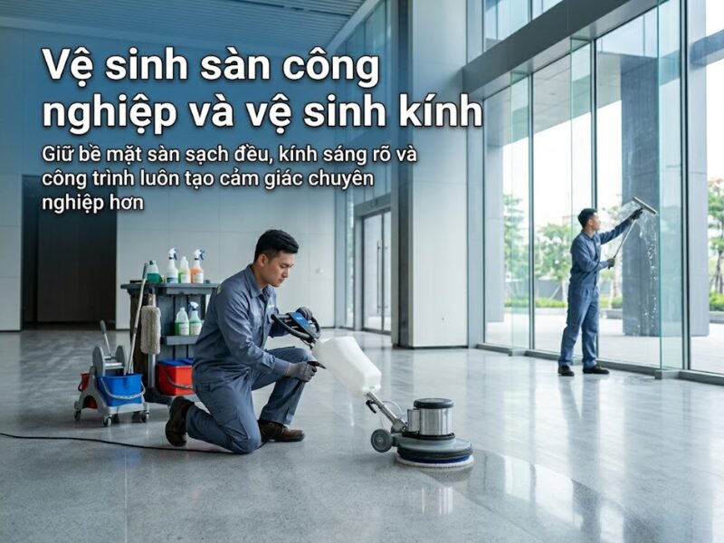 Dịch vụ vệ sinh công nghiệp HCM 