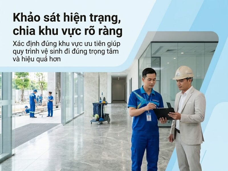 quy trình vệ sinh công nghiệp 