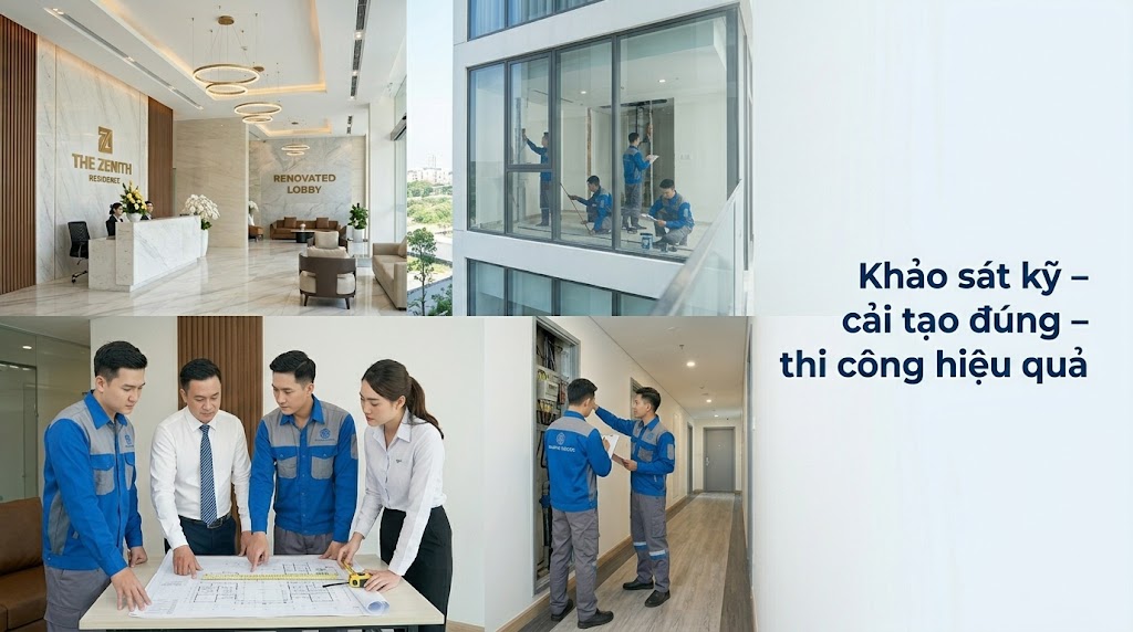 Sửa chữa cải tạo tòa nhà uy tín, chuyên nghiệp cùng TTC Group Sửa chữa cải tạo tòa nhà uy tín, chuyên nghiệp cùng TTC Group