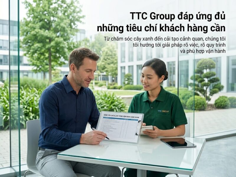 tiêu chí chọn đơn vị chăm sóc cây xanh