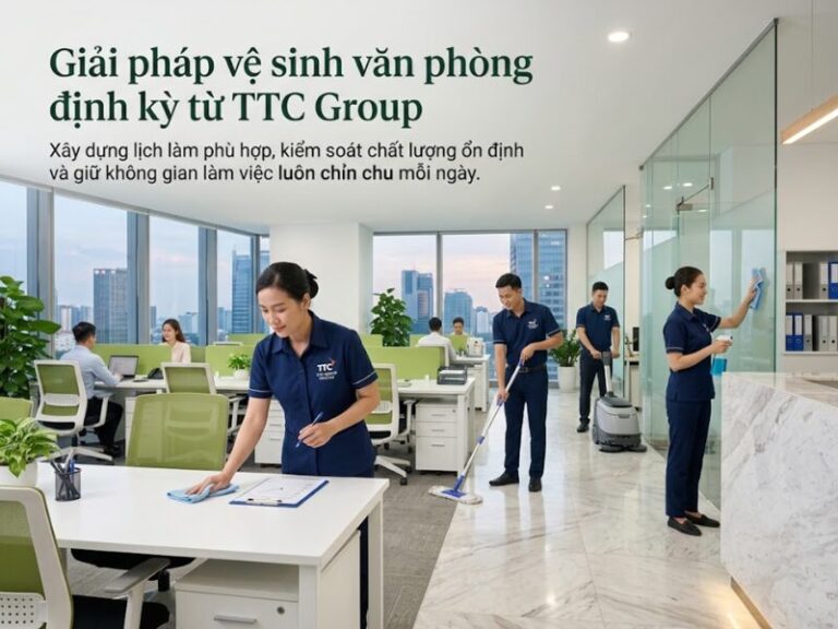 vệ sinh văn phòng định kỳ